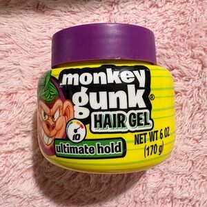 Yellow and Purple Hair Gel